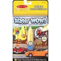 Cahier à colorier à l'eau Water Wow - Les véhicules